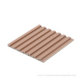 Decorative Slatted Wood Plastic Composite Panel